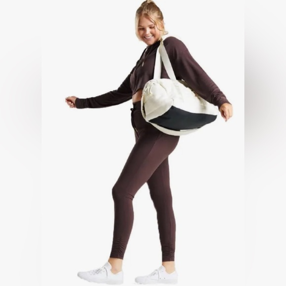 Whitney Simmons Fitted Jogger - Cherry Chocolate - Picture 2 of 7